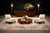 A substantial and architecturally composed credenza in richly figured rosewood, designed by Giuseppe Scapinelli in Brazil...