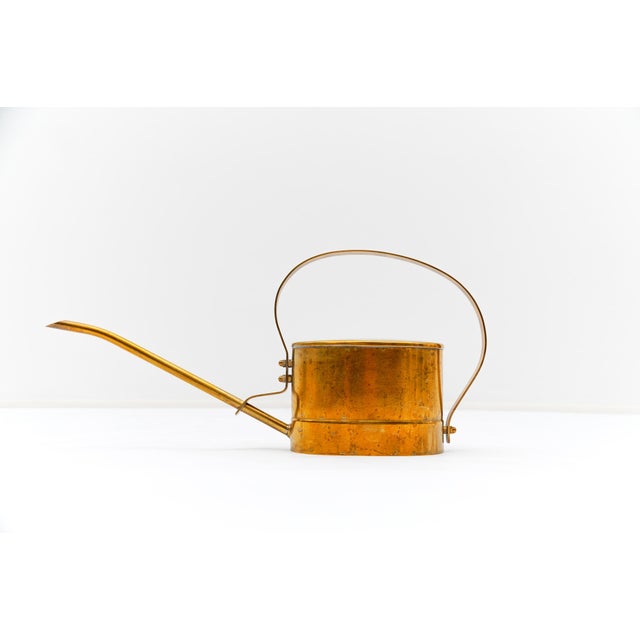 Handmade Brass Watering Can from Wäll, Germany, 1960s For Sale - Image 10 of 10