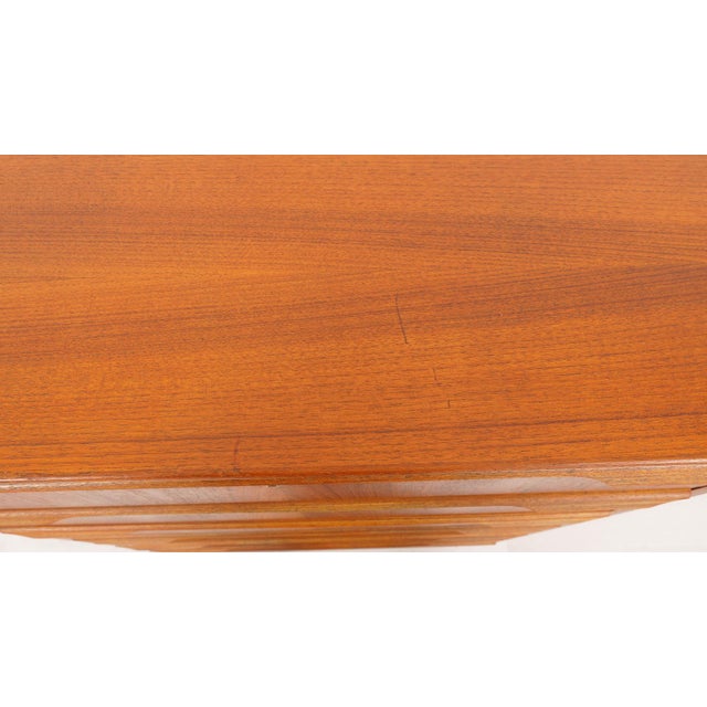 Vintage Danish Chest of Drawers in Teak For Sale - Image 13 of 17