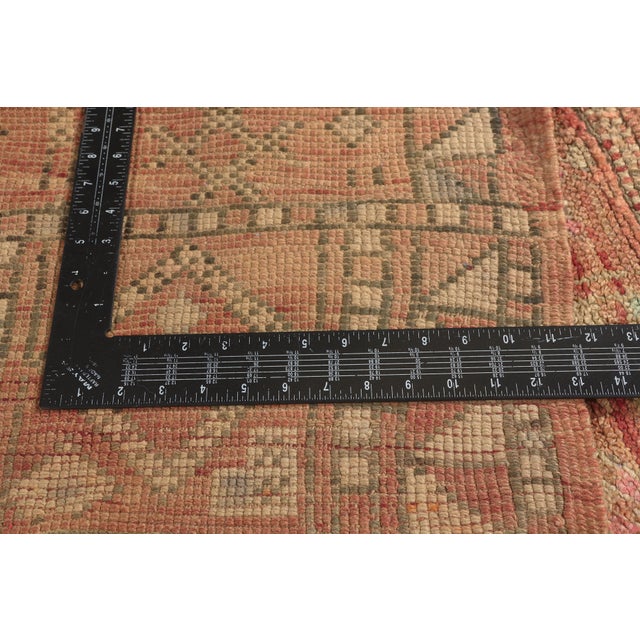 Textile Vintage Beni M'Guild Moroccan Rug, 04'10 X 05'08 For Sale - Image 7 of 10