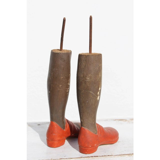 18th Century Portuguese Wooden Saint Legs For Sale - Image 4 of 13