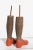 18th Century Portuguese Wooden Saint Legs For Sale - Image 4 of 13