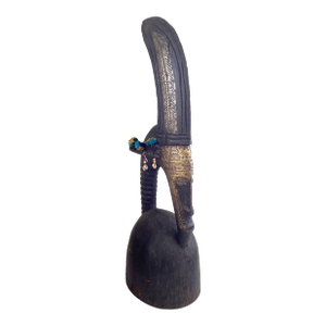 Lg Bamana Male Antelope Chiwara Helmet Mali African Art 28" H