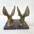 Green Vintage Seagull on a Wave Bookends in Marble and Metal, 1950s, Set of 2 For Sale - Image 8 of 15