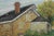 Traditional Roy Landenberger Framed Oil on Canvas Painting of Old Stone Mill - Signed For Sale - Image 3 of 14