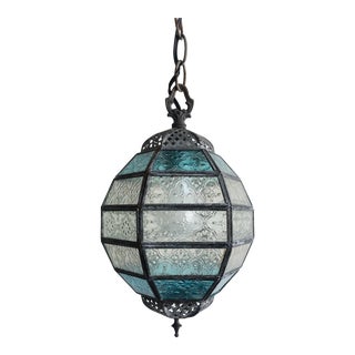 1970s Boho Chic Moroccan Pendant Light For Sale