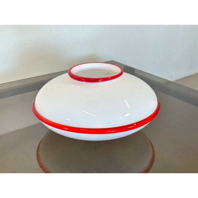 Glass Ceiling Lights by Fratelli Toso, Set of 3 For Sale - Image 7 of 14