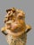 Early 20th Century Antique Italian Terra Cotta Covered Urn Vase Grape Vine Relief 2 Handle Decorative Jar For Sale - Image 5 of 12