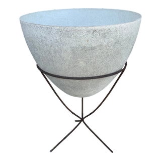 Kimball Bullet Planter Mid Century Modern Atomic For Sale