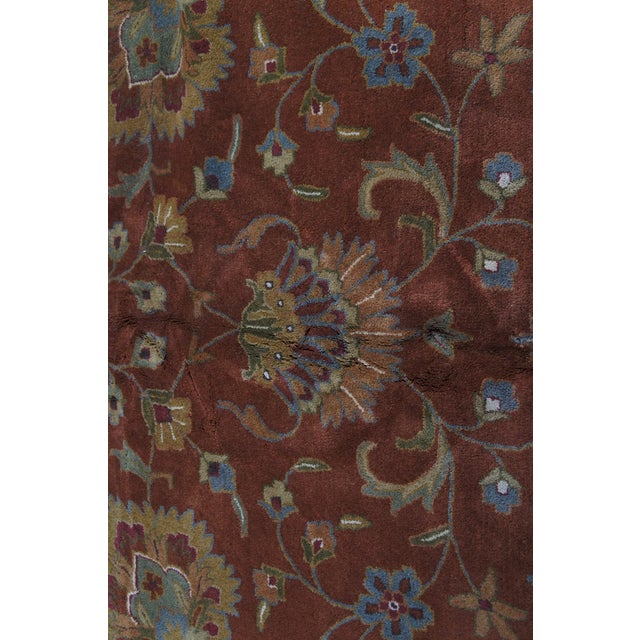 Safavieh Heritage 820 Red Floral All Over Geometric Wool Area Rug 10' X 14' For Sale - Image 11 of 13