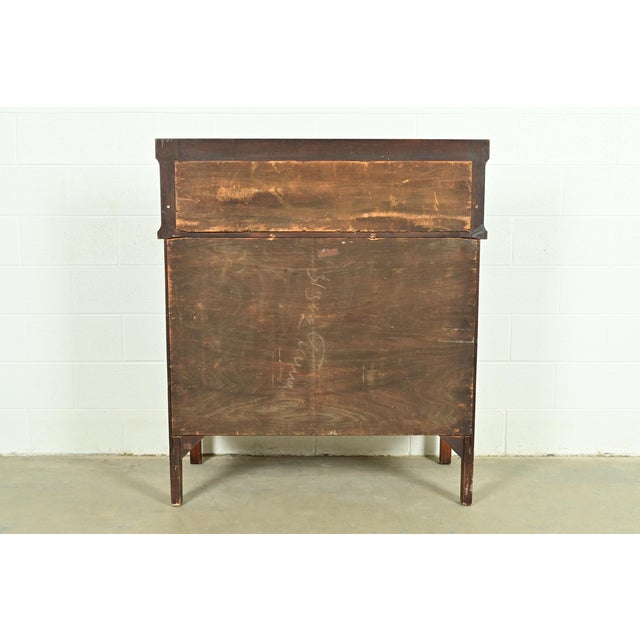 Stickley Brothers Style Antique Mission Oak Arts & Crafts Sideboard or Bar Cabinet, Circa 1910 For Sale - Image 14 of 15