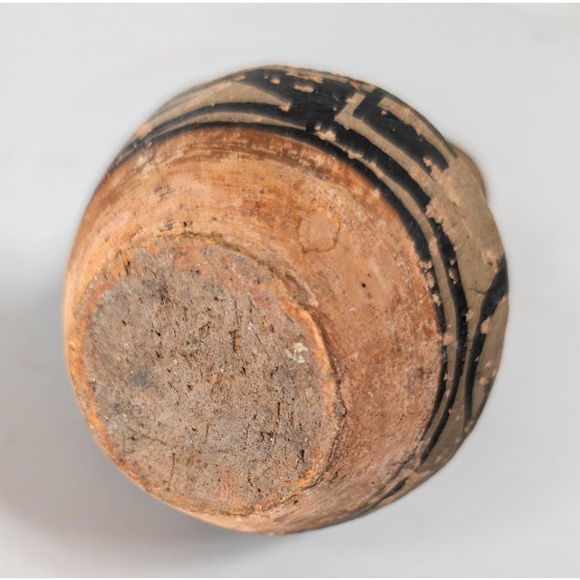 20th Century Native American Indian Southwest Santo Domingo Pueblo Pottery Pitcher For Sale - Image 11 of 13