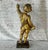 Wood 18th Century Carved Giltwood Putti Figure on Stand For Sale - Image 7 of 9