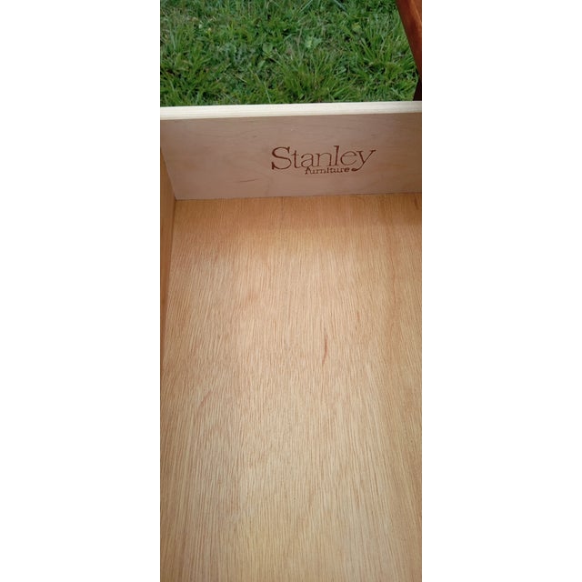 Chestnut 1980s Stanley Bedside Table For Sale - Image 8 of 11
