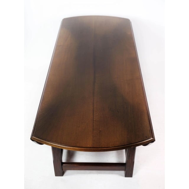 Mahogany Coffee Table with Extensions, 1930s For Sale - Image 14 of 17