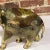 Metal Vintage Brass Elephant Figurine For Sale - Image 7 of 9