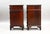 Mahogany Bow Front Bedside Chests of Drawers, 1920, Set of 2 For Sale - Image 4 of 9