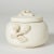 White Modernist Relief Jar by Wilhelm Kåge from Gustavsberg, 1940s For Sale - Image 8 of 8