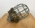 Industrial Grey Cast Iron Cage Pendant Light, 1960s For Sale - Image 13 of 14
