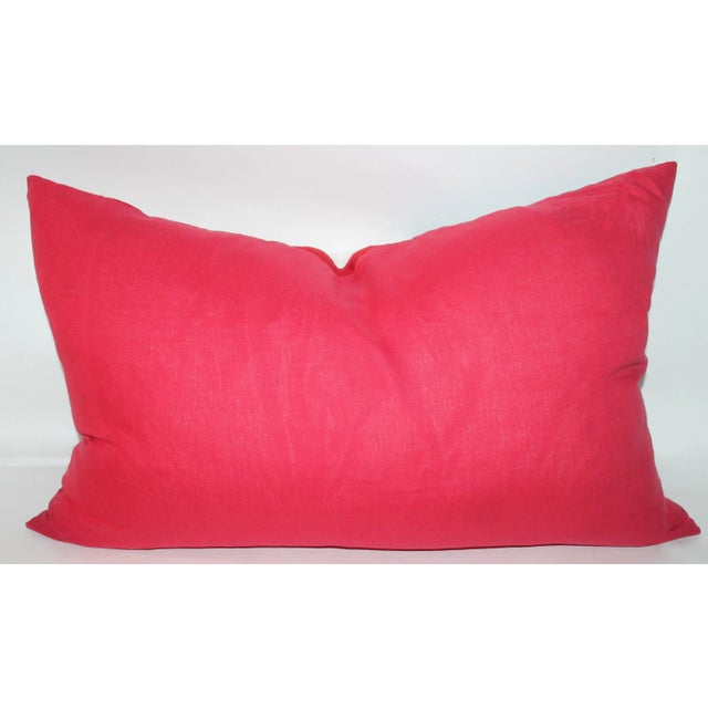 1970s American Flag Accent Pillow For Sale - Image 5 of 7