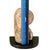 Stone Mid-Century Modern Abstract Travertine Sculpture on Granite Base For Sale - Image 7 of 7