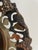 Vintage Egyptian Brass and Mixed Metals Plate of Three Musicians For Sale - Image 4 of 11