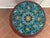 Mid 20th Century Red Painted Wood Garden Stool For Sale - Image 4 of 18