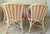 Wood Set of 9 McGuire Rattan & Cane Club Chairs For Sale - Image 7 of 16