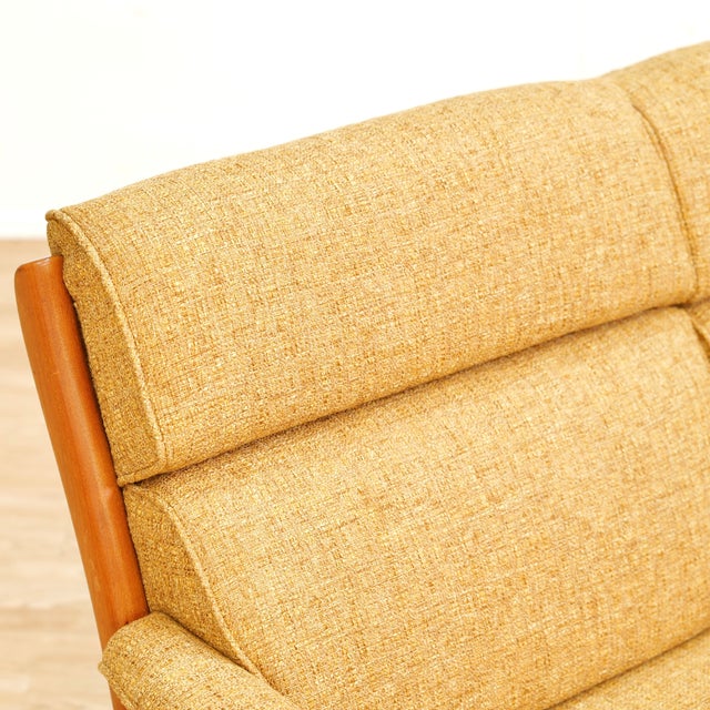 Vintage 1970s Three Seater Sofa by Dyrlund of Denmark For Sale - Image 9 of 12