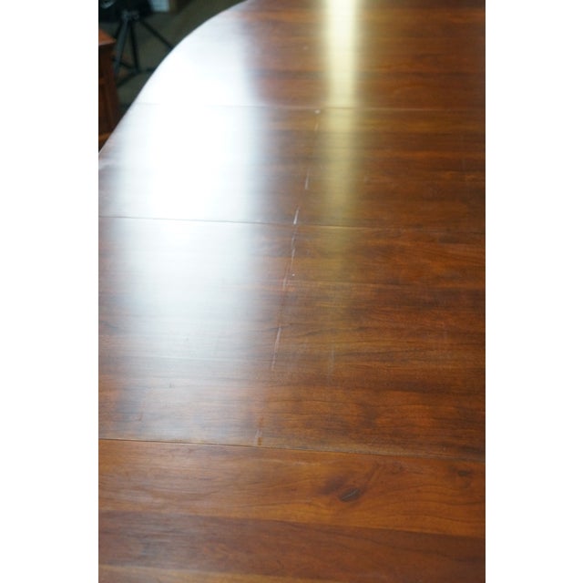 Vintage Lexington Bob Timberlake Cherry Queen Anne Farmhouse Dining Table 94" For Sale - Image 13 of 18