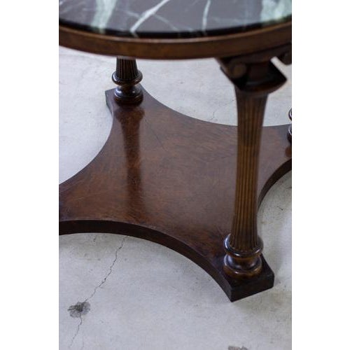 Goldenrod Neoclassical Entrance Table in the style of Hjorth, 1920s For Sale - Image 8 of 10