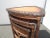 Set of Three Vintage Bamboo Coastal Rattan Leather Ostrich Nesting Tables Lh2 For Sale - Image 9 of 12