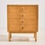 Vintage Oak Dresser with Four Drawers, 1960s For Sale - Image 16 of 16