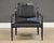1950s 1950s Danish Modern Ebonized Black Cerused Lounge Chair For Sale - Image 5 of 12