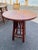 Farmhouse Hickory Wood Side Table For Sale - Image 3 of 3