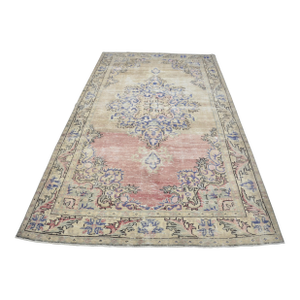 Vintage Antique Floral Handmade Carpet