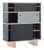 Nuage Shelving Unit in Wood and Aluminium by Charlotte Perriand for Cassina For Sale