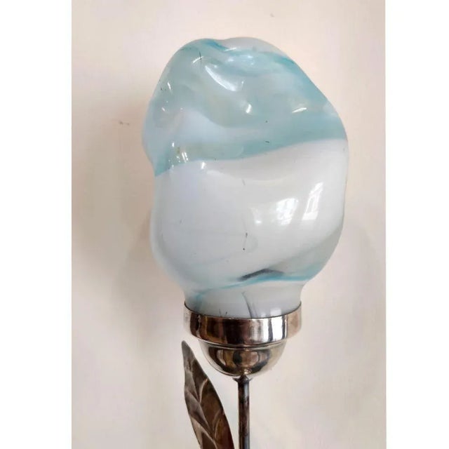 Blown Glass Flower Sculpture by Vinicio Vianello & Gianni Zennaro For Sale - Image 14 of 16