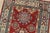 Kazak Runner 2’8” X 6’6” Red Wool Tribal Hand-Knotted Oriental Rug For Sale In Philadelphia - Image 6 of 12