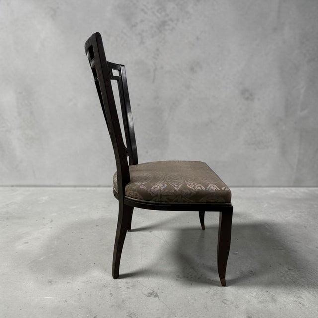 William Switzer Lucien Rollin Marquise Dining Chairs by William Switzer- A Set of 8 For Sale - Image 4 of 7