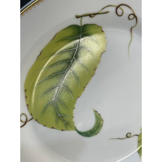 Godinger Godinger & Co. Tivoli 8" Gold Trimmed Plates - Set of 4 For Sale - Image 4 of 6