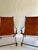 David Hicks Mid 20th Century Pair of David Hicks Style Wrought Iron and Leather Sling Chairs For Sale - Image 4 of 10