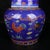 Blue Ground Doucai Rooster Family Porcelain Ginger Jar, Chinoiserie Lidded Canister For Sale - Image 9 of 9