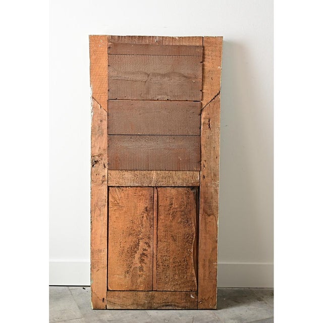 Mid 18th Century French 18th Century Painted Parcel Gilt Chinoiserie Trumeau For Sale - Image 5 of 7