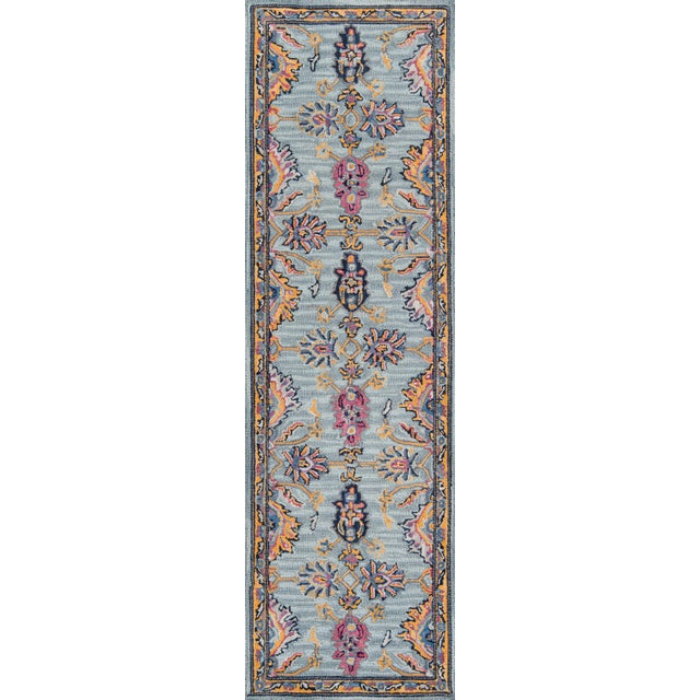 2020s Ibiza Blue Hand Tufted Area Rug 8' X 10' For Sale - Image 5 of 8