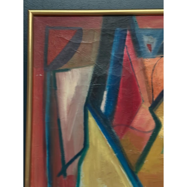 Jeanette in Love, 1954, Oil Painting on Canvas, Framed For Sale - Image 8 of 18