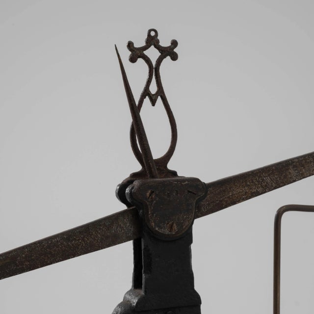 Mid-Century Modern 19th Century French Metal Scale For Sale - Image 3 of 10