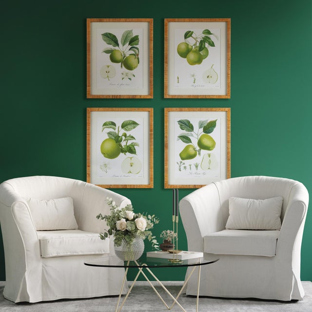 Kenneth Ludwig Chicago Fruit Study, Set Of 4 For Sale - Image 4 of 4