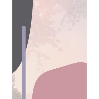 "Rose" Contemporary Abstract Open Edition Print by Niqui Carter 15"x20" For Sale