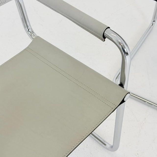 Mid-Century Bauhaus MG5 Cantilever Armchair by Mart Stam for Matteo Grassi, Italy, 1980s For Sale - Image 9 of 18